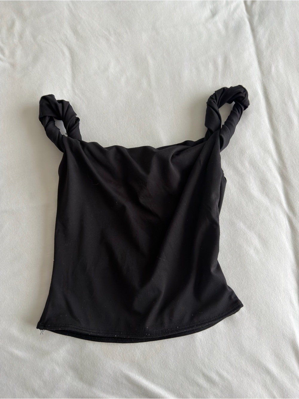 Peppermayo Wonderlust Cowl Top Black Camisole